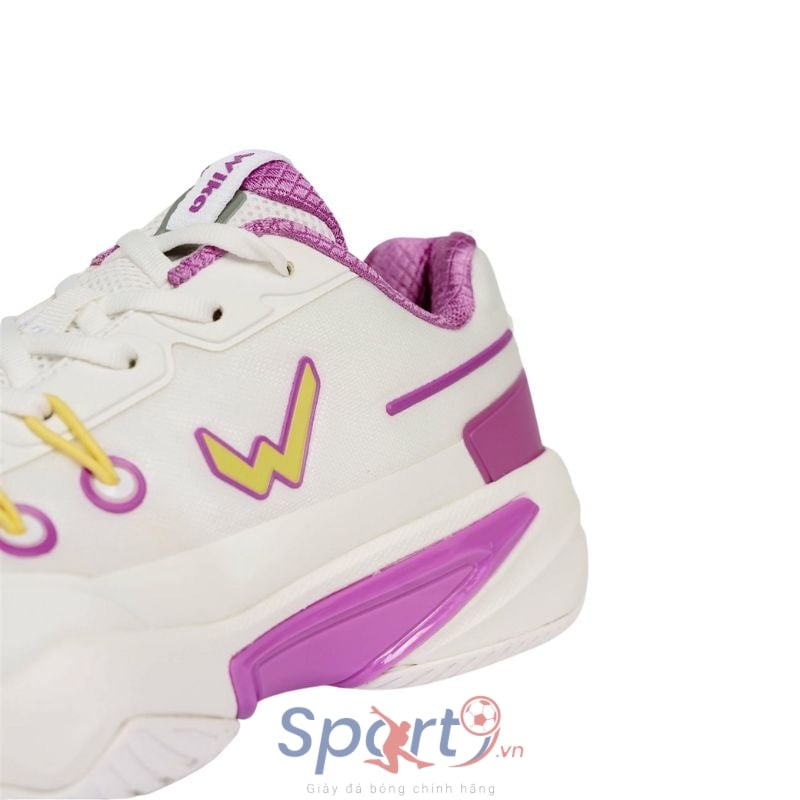 Giày Pickleball Wika Vanta x Quang Dương - Màu Trắng Tím