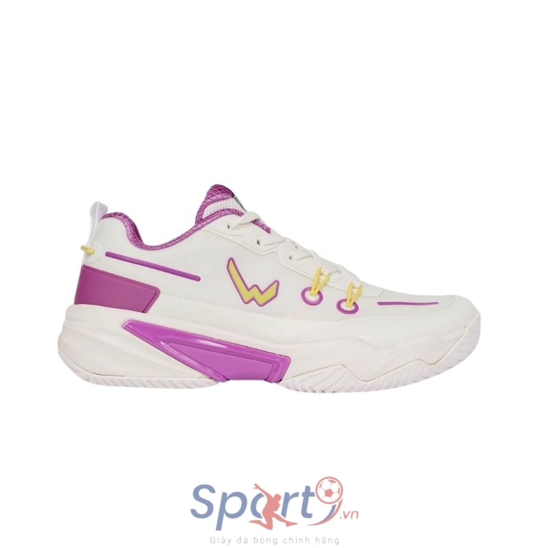 Giày Pickleball Wika Vanta x Quang Dương - Màu Trắng Tím