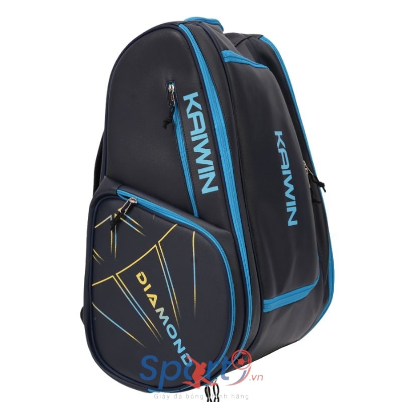 Balo Pickleball Kaiwin Diamond - Màu Xanh/Đen