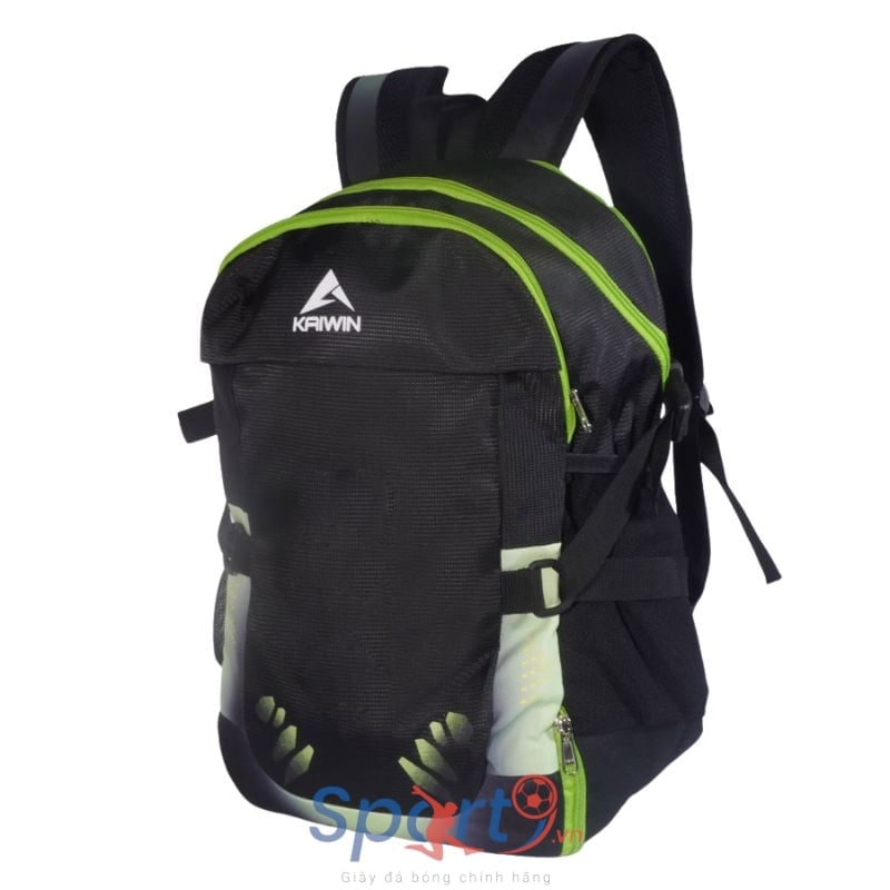 Balo Pickleball Kaiwin Combat - Màu Đen Xanh Chuối