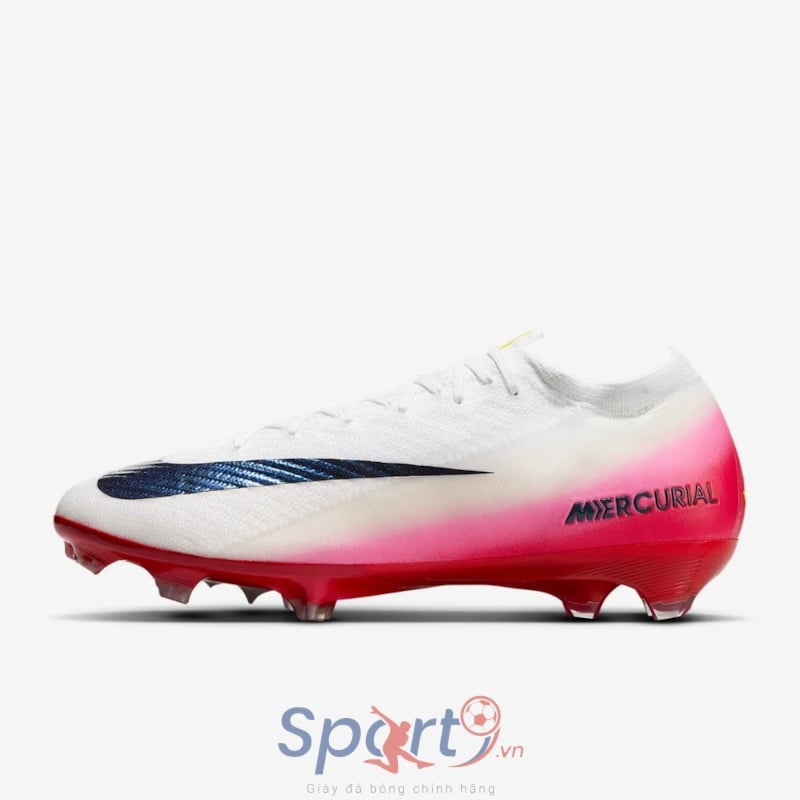 Nike Mercurial Vapor 16 Elite FG - Trắng/Đỏ - HJ7325-600