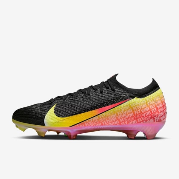 Nike Mercurial Vapor 16 Elite 'Vinicius Junior' FG - Đen/Vàng/Xanh - IB2356-001 