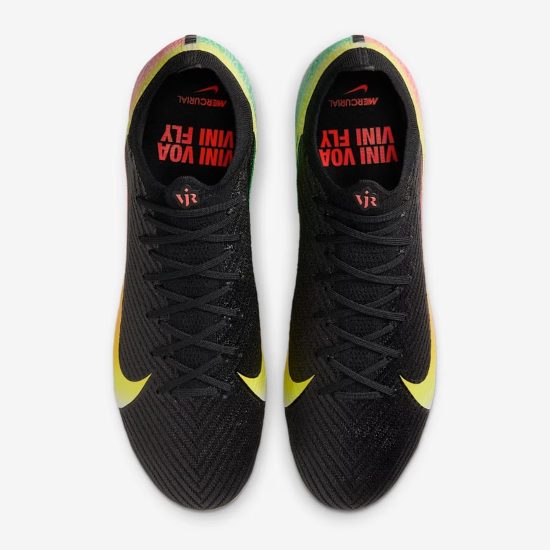 Nike Mercurial Vapor 16 Elite 'Vinicius Junior' FG - Đen/Vàng/Xanh - IB2356-001 
