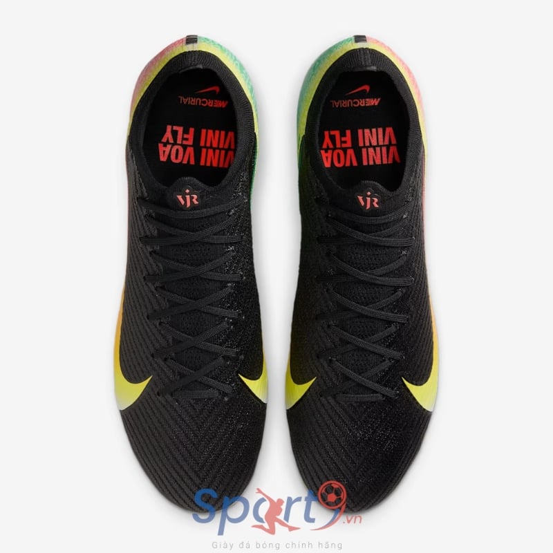 Nike Mercurial Vapor 16 Elite 'Vinicius Junior' FG - Đen/Vàng/Xanh - IB2356-001 