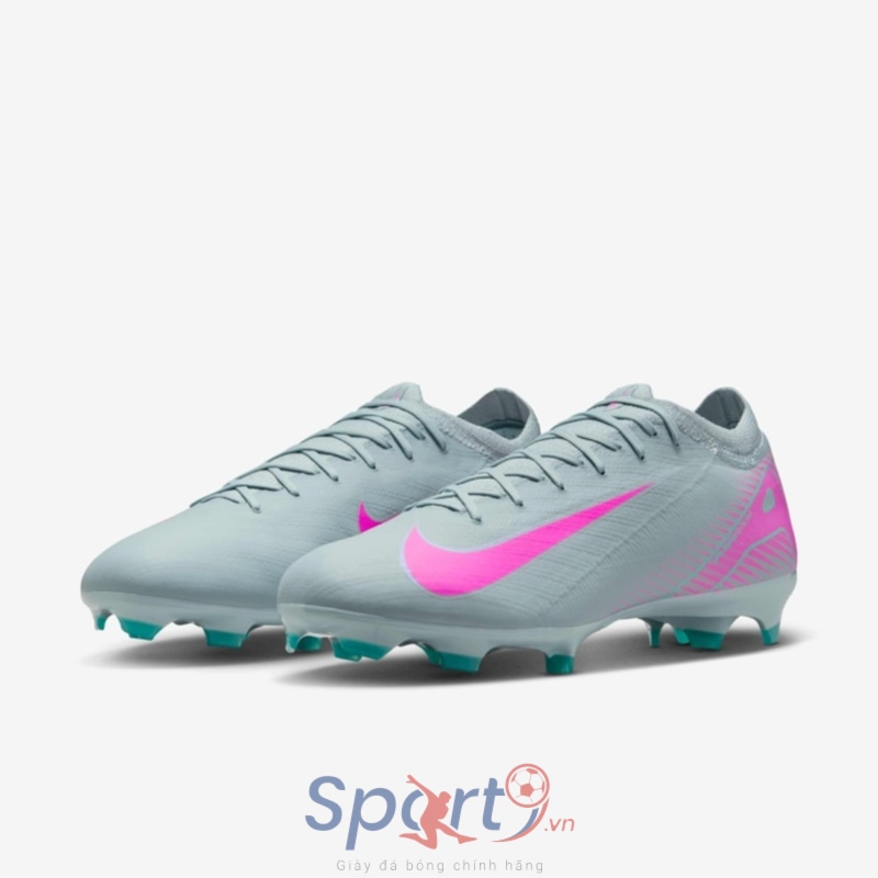 Nike Mercurial Vapor 16 Pro FG - Xám/Hồng - FQ8685-301