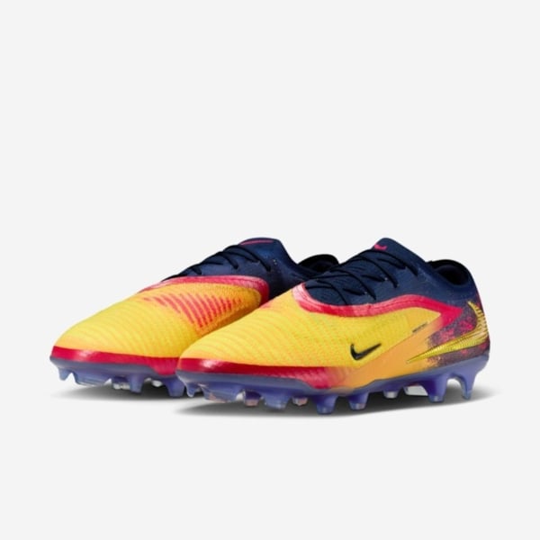 Nike Phantom 6 Elite 'Erling Haaland' FG - Laser Orange/Blue Void/Lemon Venom - HQ2332-800