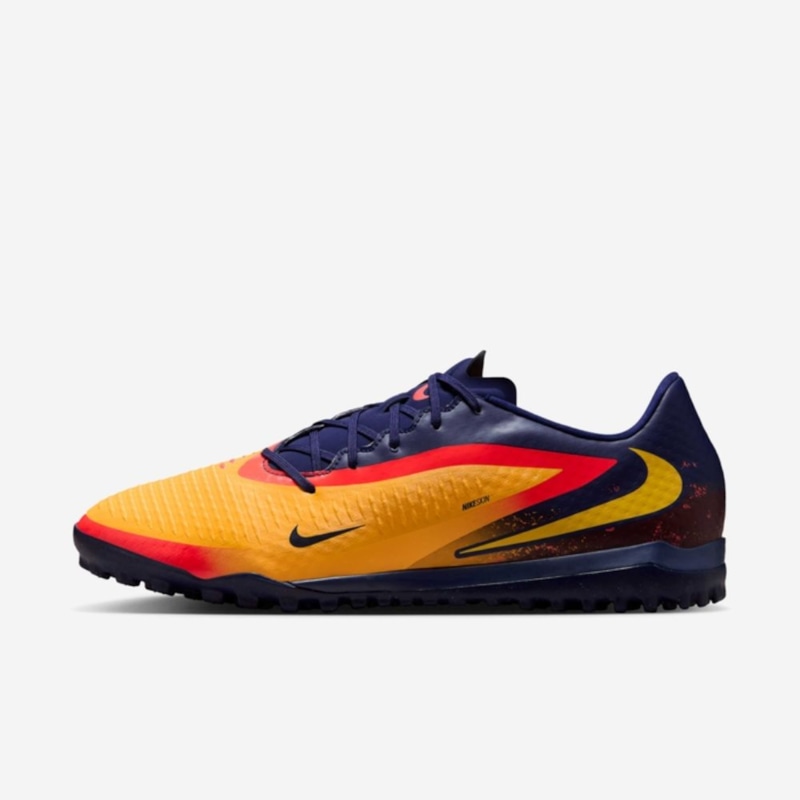 Nike Phantom 6 Academy 'Erling Haaland' TF - Laser Orange/Blue Void/Lemon Venom - HQ2326-800