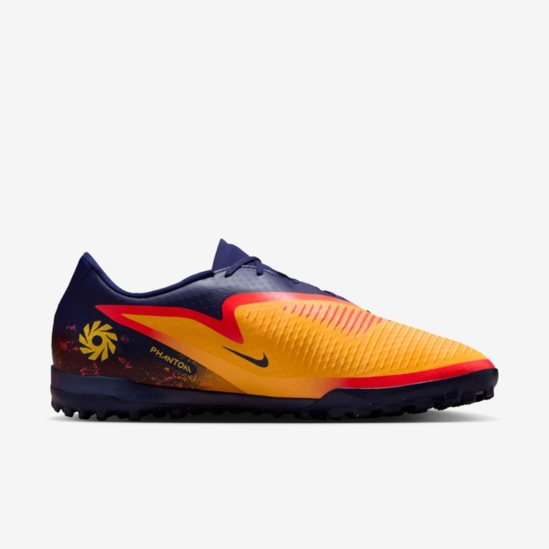 Nike Phantom 6 Academy 'Erling Haaland' TF - Laser Orange/Blue Void/Lemon Venom - HQ2326-800
