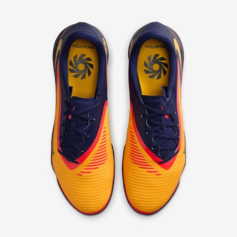 Nike Phantom 6 Academy 'Erling Haaland' TF - Laser Orange/Blue Void/Lemon Venom - HQ2326-800