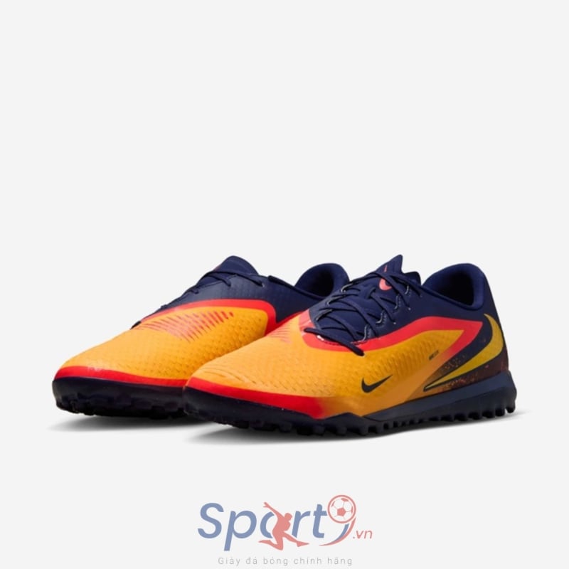 Nike Phantom 6 Academy 'Erling Haaland' TF - Laser Orange/Blue Void/Lemon Venom - HQ2326-800
