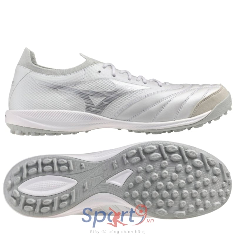 Mizuno Morelia Neo Sala Beta TF - Trắng/Bạc - Q1GB254009