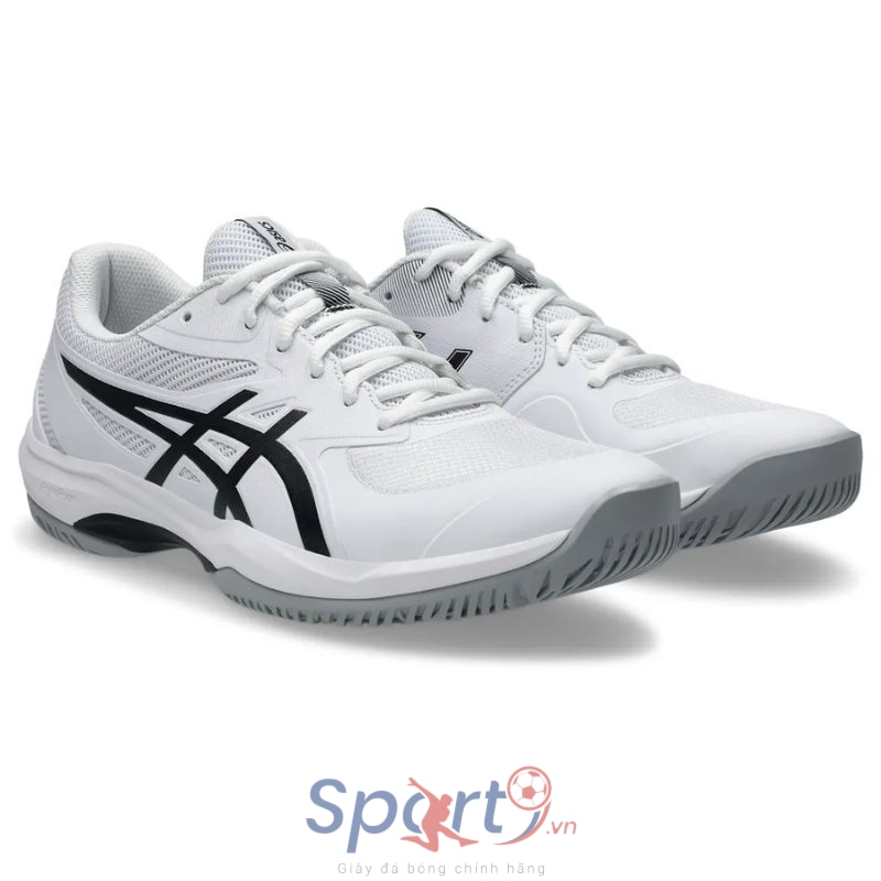 Giày Pickleball Asics Upcourt 6 - 1074A045 101 - Màu Trắng Đen