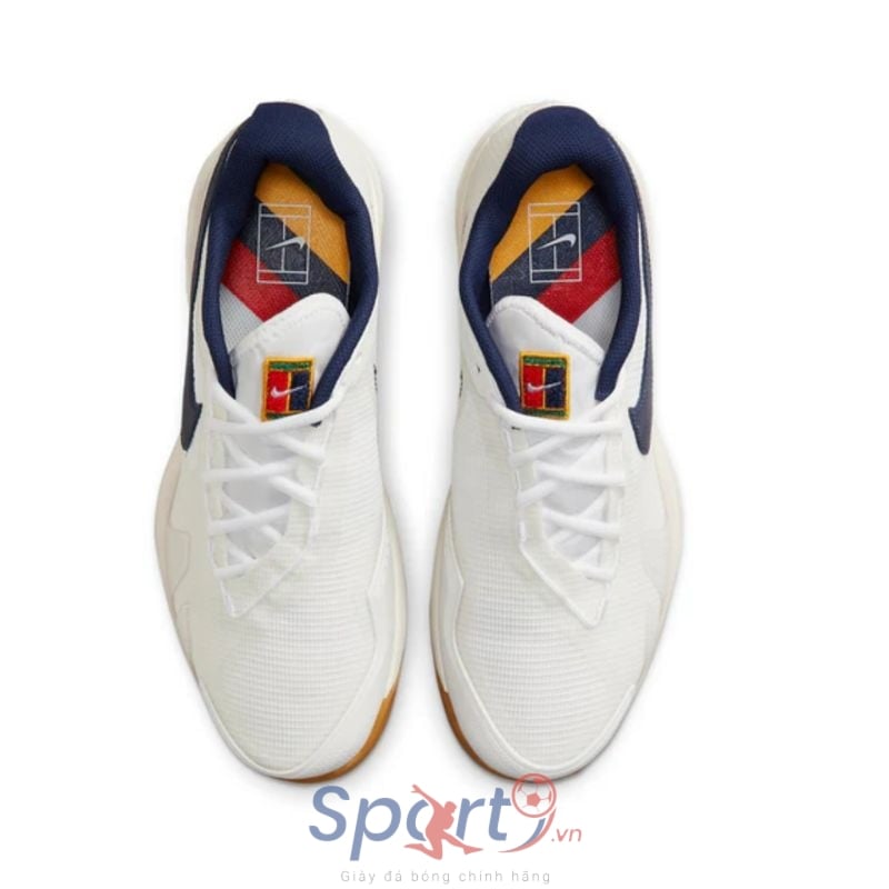 Giày Pickleball Nike Court Air Zoom Vapor Pro - CZ0220-133 - Trắng/Xanh Navy