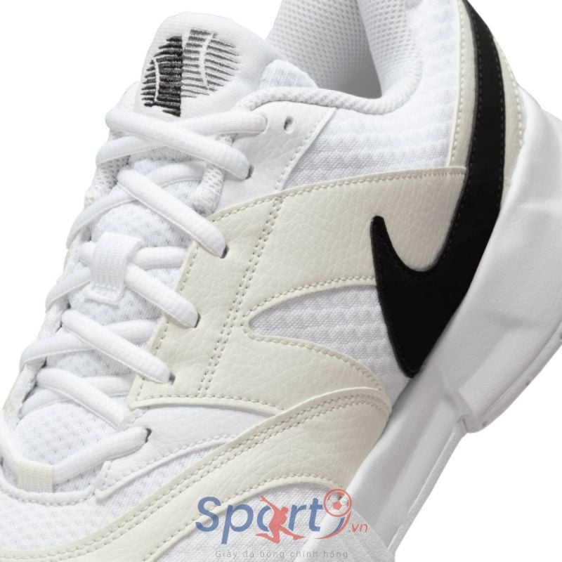 Giày Pickleball Nike Court Lite 4 -  FD6574-100 - Trắng/Đen