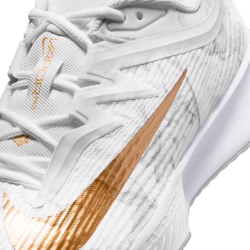 Giày Pickleball Nike Court  Air Zoom Vapor Pro 3 Hc - HV1485-100 - Trắng/Vàng