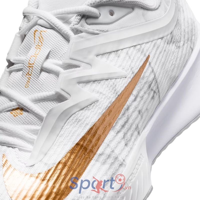 Giày Pickleball Nike Court  Air Zoom Vapor Pro 3 Hc - HV1485-100 - Trắng/Vàng