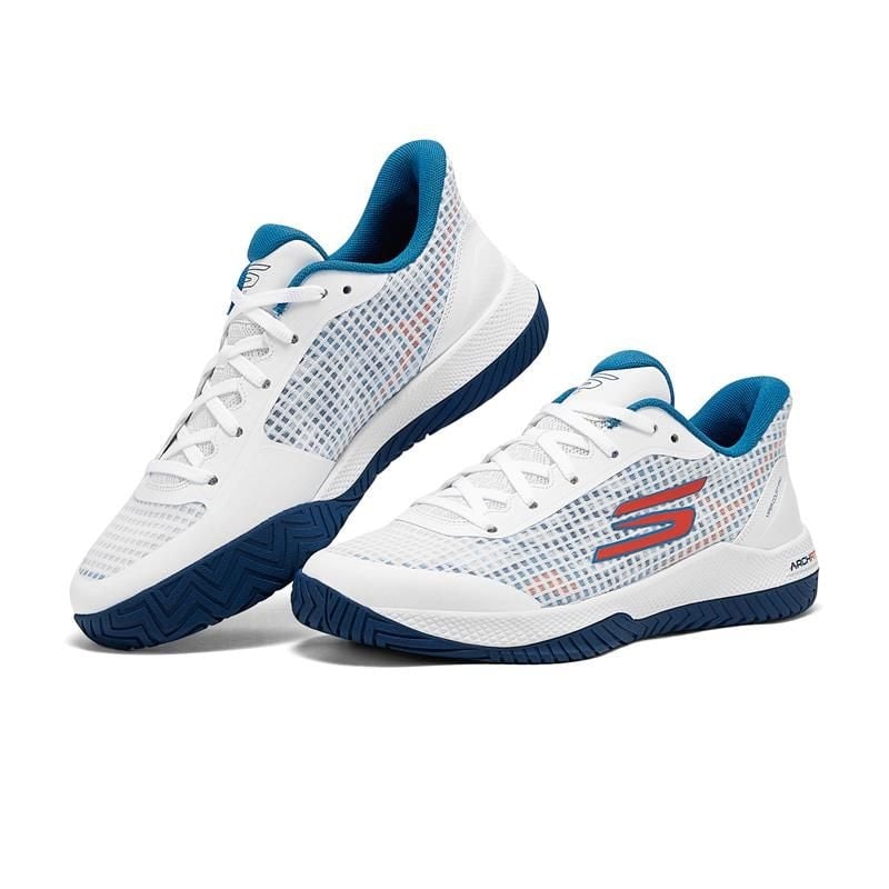 Giày Skechers Viper Court Pro  - 246069C-WTQ - Màu Trắng