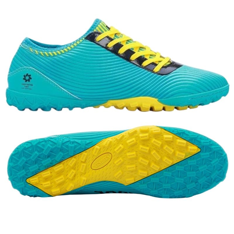 Giày Bóng Đá Jogarbola Racer - JG-2223 - Màu Xanh Vàng
