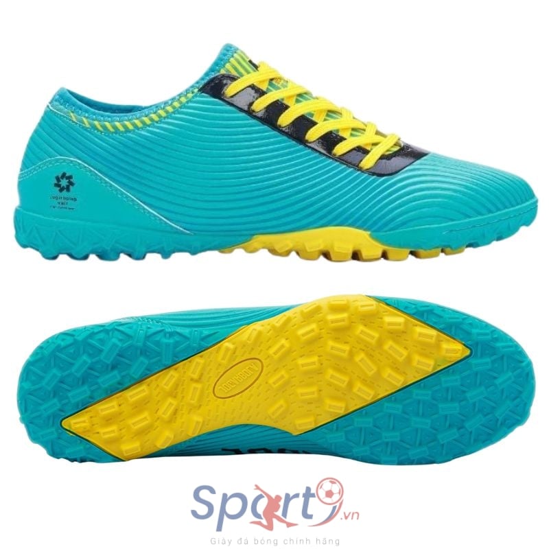 Giày Bóng Đá Jogarbola Racer - JG-2223 - Màu Xanh Vàng