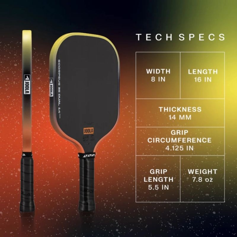 Vợt Pickleball Joola Scorpeus 3S Dual 