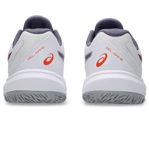Giày Pickleball Asics Gel Game GS 1044A083 - 110 White Greyish Purple