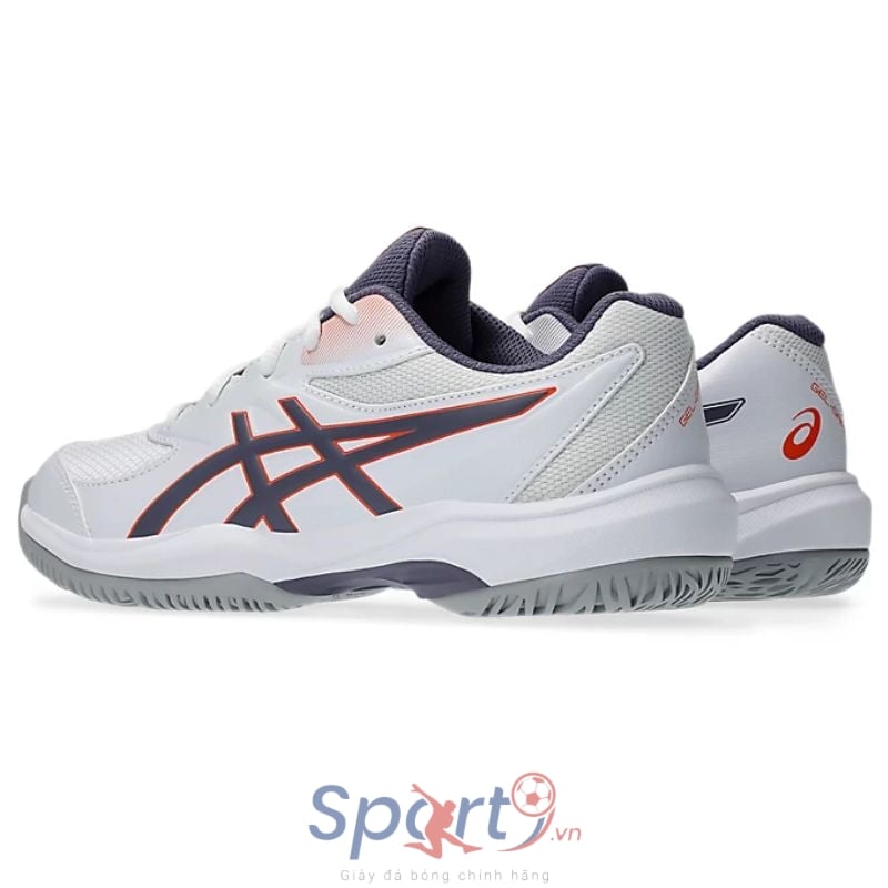 Giày Pickleball Asics Gel Game GS 1044A083 - 110 White Greyish Purple