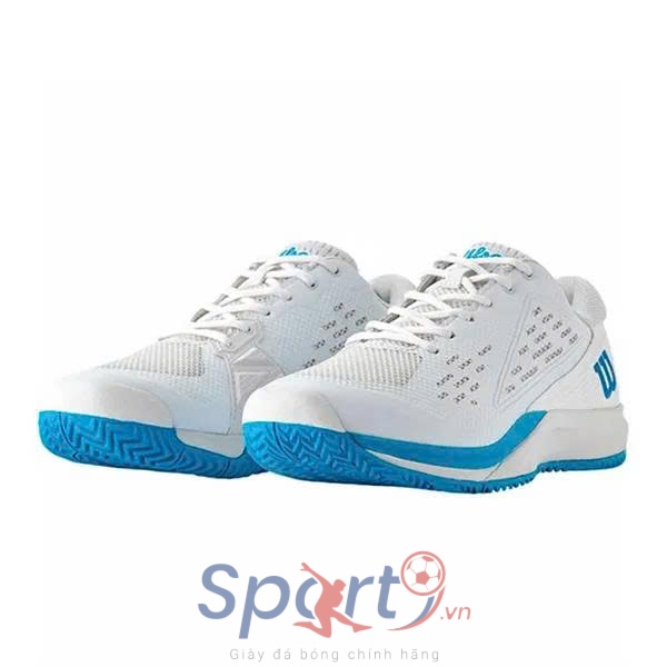 Giày Pickleball Wilson Intrigue Pro Ace WRS335900 Trắng/Xanh 