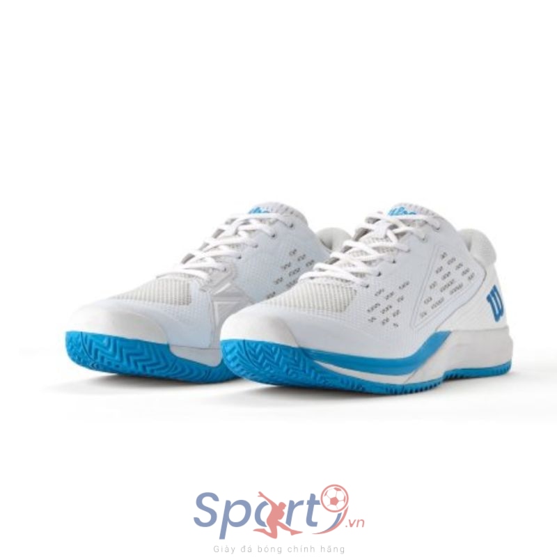 Giày Pickleball Wilson Intrigue Pro Ace WRS335900 Trắng/Xanh 