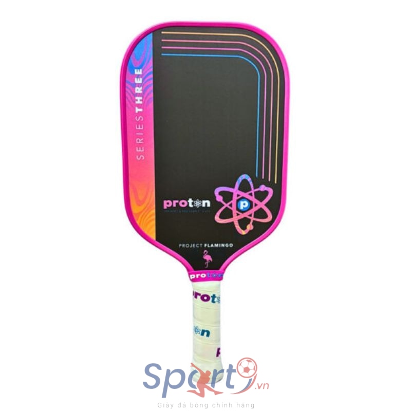 Vợt Pickleball Proton Series 3 Project Flamingo - Màu Hồng 
