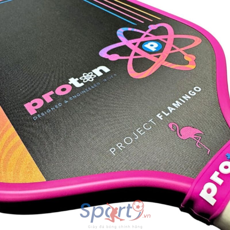 Vợt Pickleball Proton Series 3 Project Flamingo - Màu Hồng 
