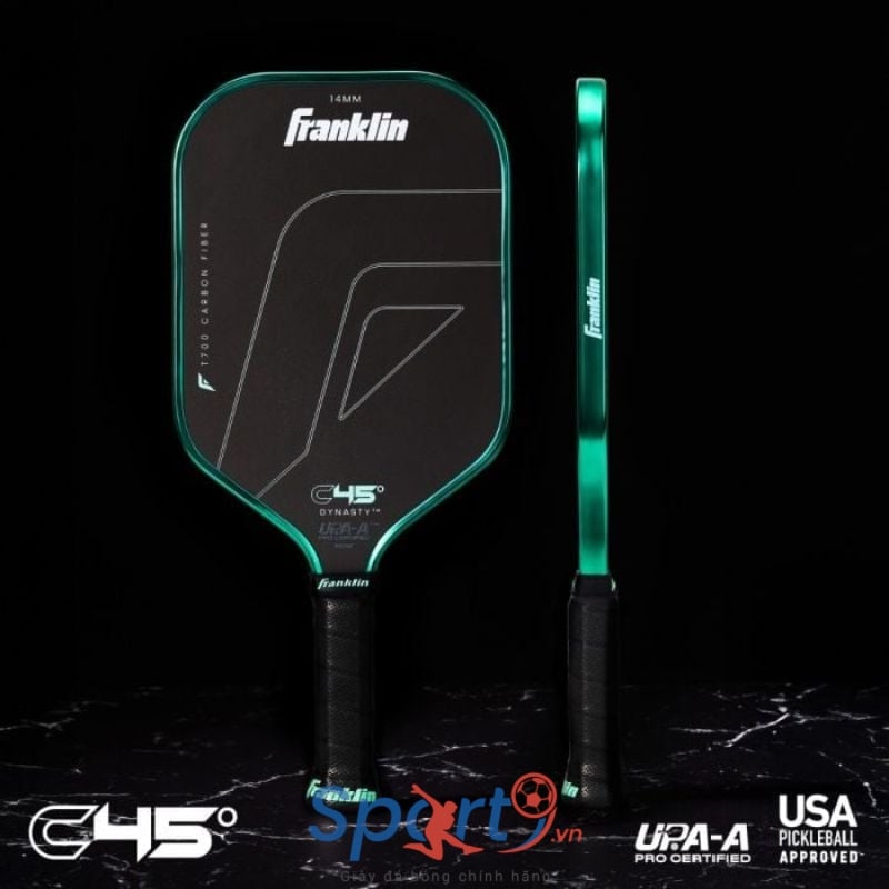 Vợt Pickleball Franklin C45 Xanh Min