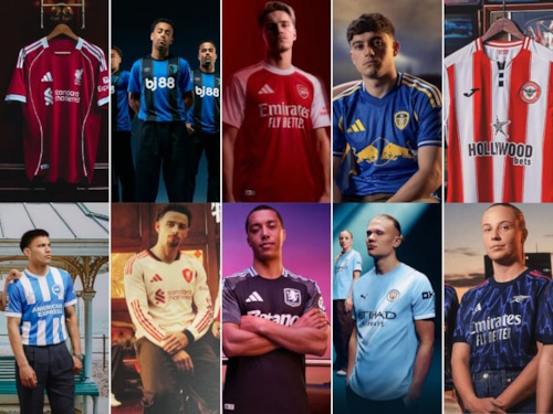 Top 10 mẫu áo bóng đá đẹp nhất Premier League 2025/26
