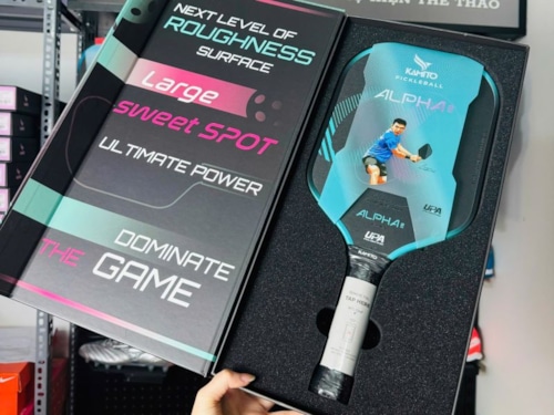 Ra mắt vợt pickleball Kamito Alpha 2 – Mềm hơn, nhám hơn và vượt trội hơn