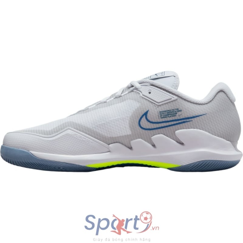 Giày Pickleball Nike Court Air Zoom Vapor Pro - CZ0220-111 - Màu Trắng Xám