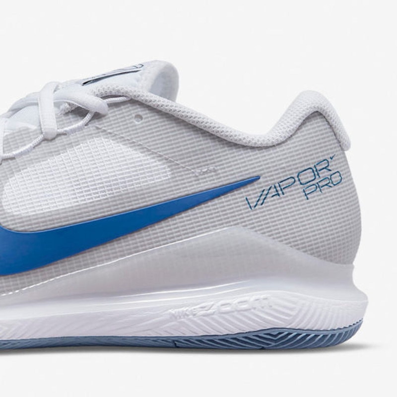 Giày Pickleball Nike Court Air Zoom Vapor Pro - CZ0220-111 - Màu Trắng Xám