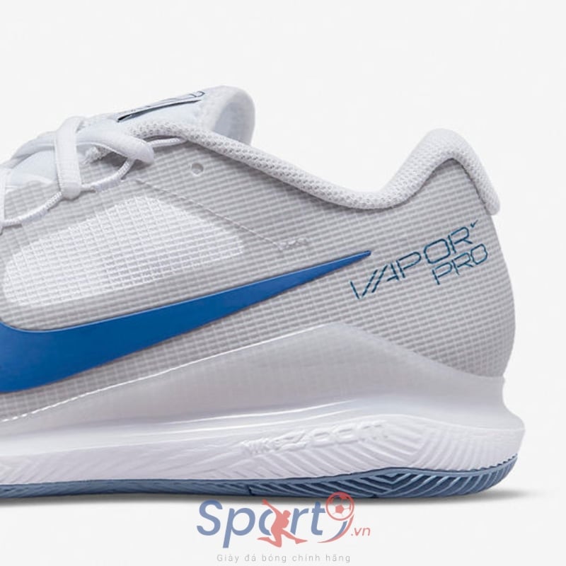 Giày Pickleball Nike Court Air Zoom Vapor Pro - CZ0220-111 - Màu Trắng Xám