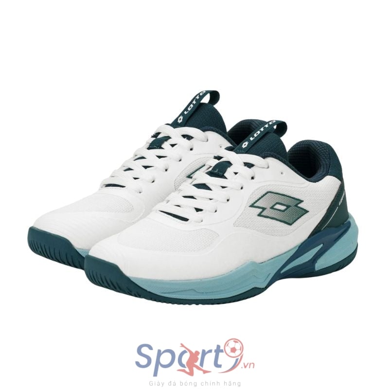 Giày Pickleball Lotto Faye - Lotte0901W - Màu Trắng