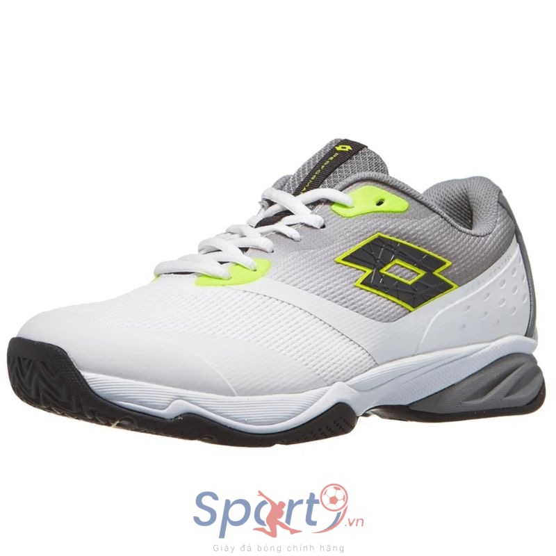 Giày Pickleball Lotto Mirage 400 AC - Màu Trắng Xám