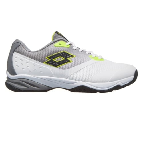 Giày Pickleball Lotto Mirage 400 AC - Màu Trắng Xám