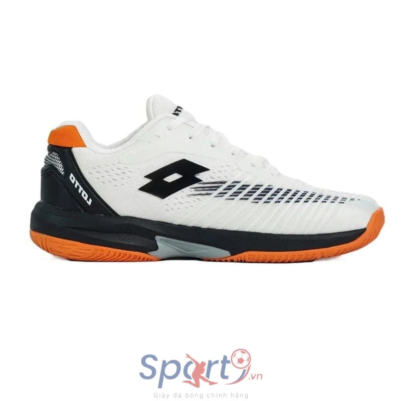 Giày Pickleball Lotto Francis - Lotte2507010 - Màu Trắng Cam
