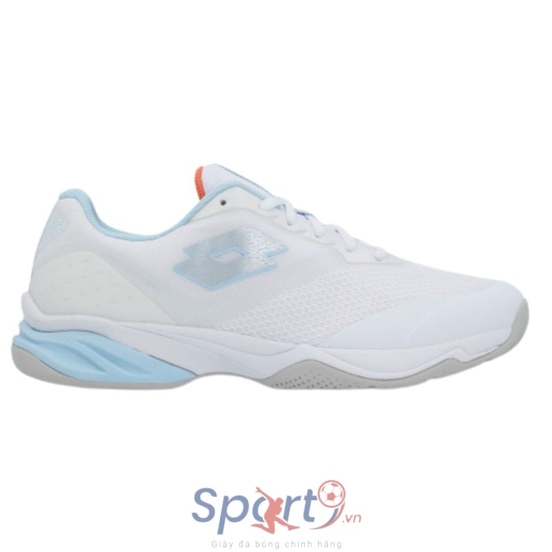 Giày Pickleball Lotto Mirage 400 ALR W BOC - Màu Trắng Xanh