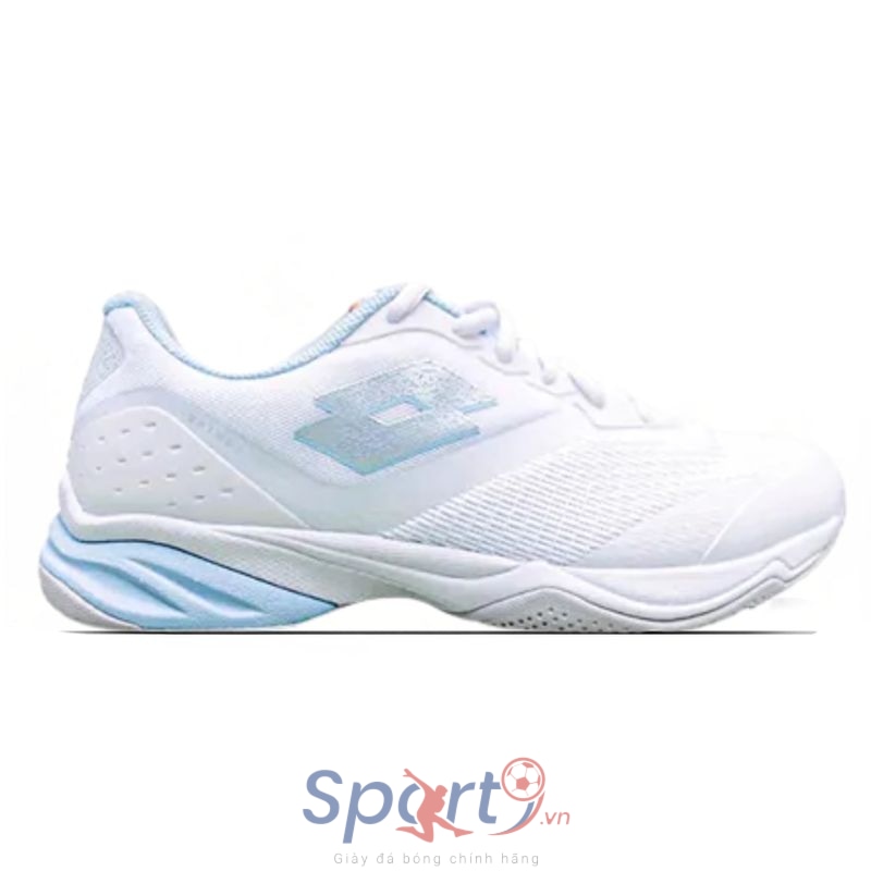 Giày Pickleball Lotto Mirage 400 ALR W BOC - Màu Trắng Xanh