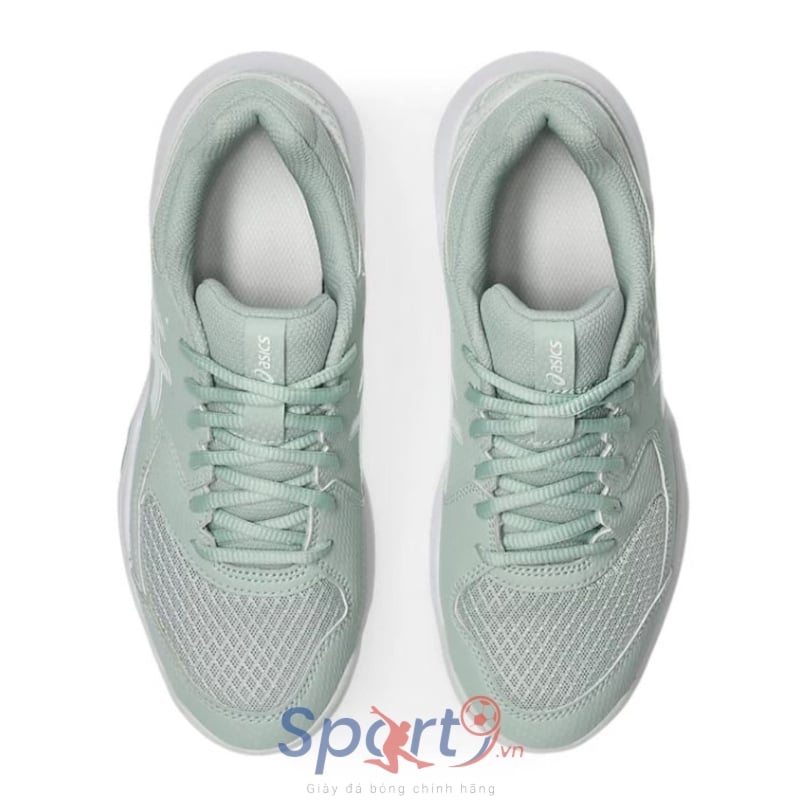 Giày Pickleball Asics Gel Dedicate 8 - 1042A237-300 - Xanh Mint/Trắng