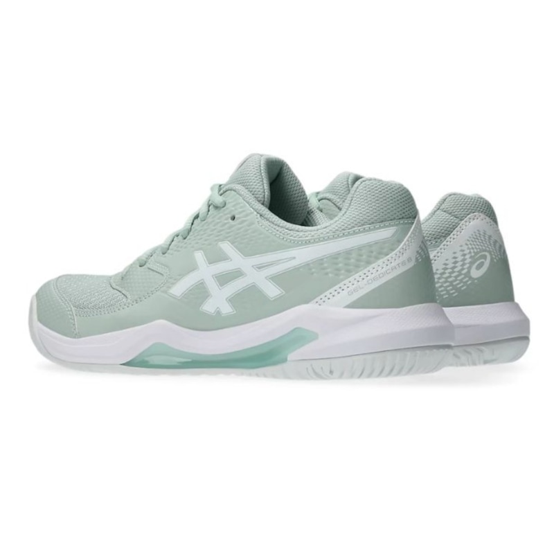 Giày Pickleball Asics Gel Dedicate 8 - 1042A237-300 - Xanh Mint/Trắng