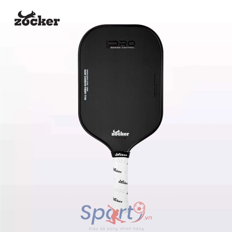 Vợt Pickleball Zocker Happy HP05 Pro - Màu Đen