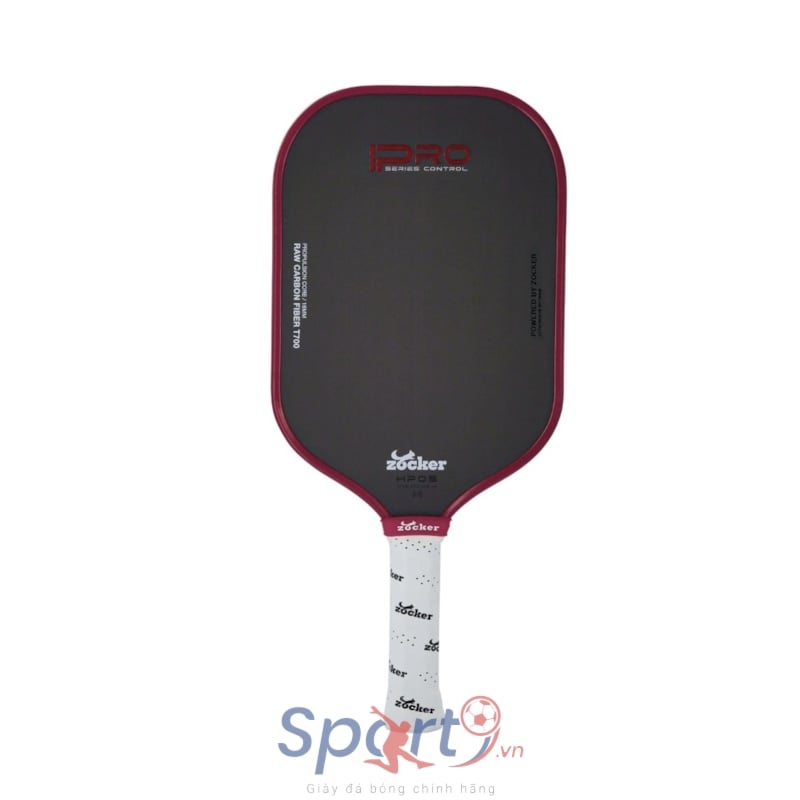 Vợt Pickleball Zocker Happy HP05 Pro - Màu Đỏ