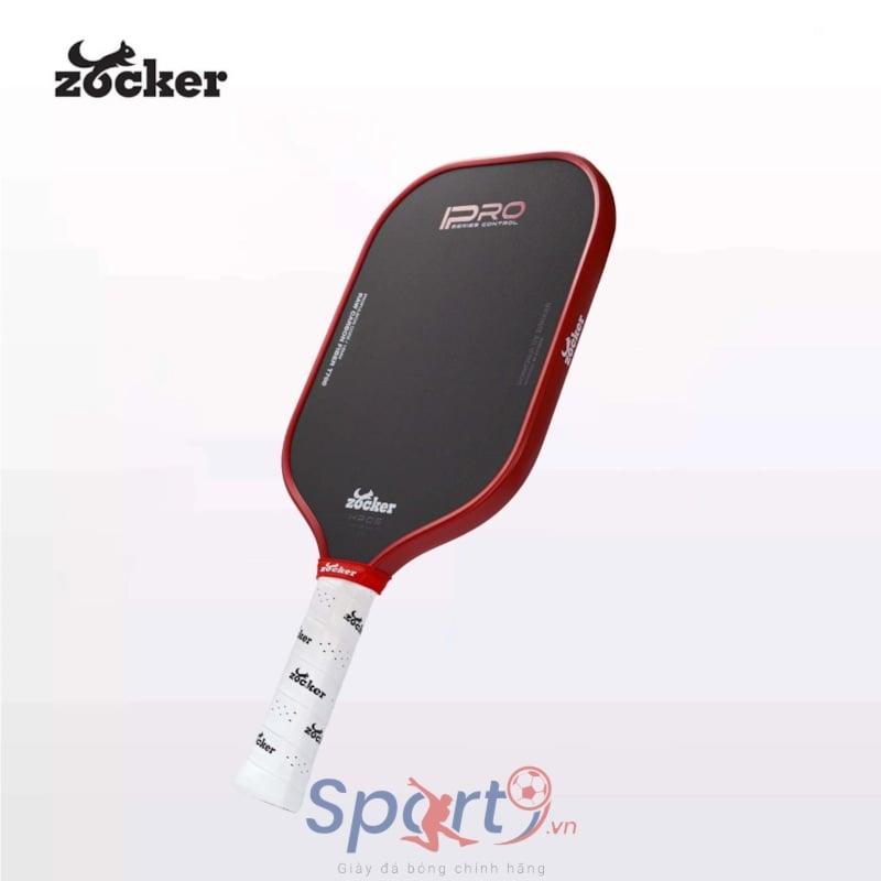 Vợt Pickleball Zocker Happy HP05 Pro - Màu Đỏ