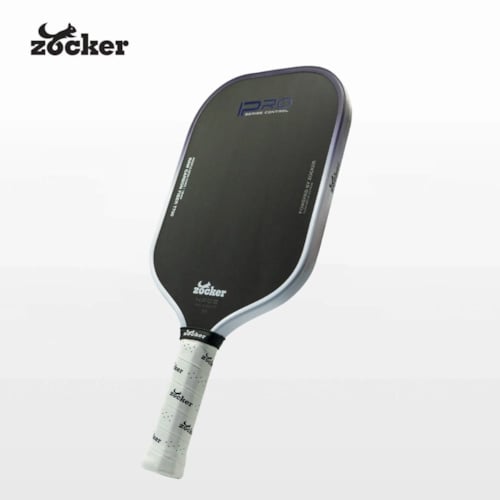 Vợt Pickleball Zocker Happy HP05 Pro - Trắng/Tím