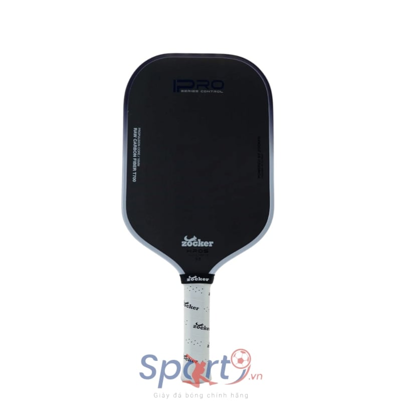 Vợt Pickleball Zocker Happy HP05 Pro - Trắng/Tím