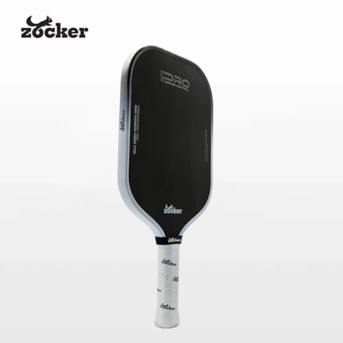 Vợt Pickleball Zocker Happy HP05 Pro - Trắng/Tím